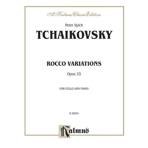 Rococo Variations, Opus 33