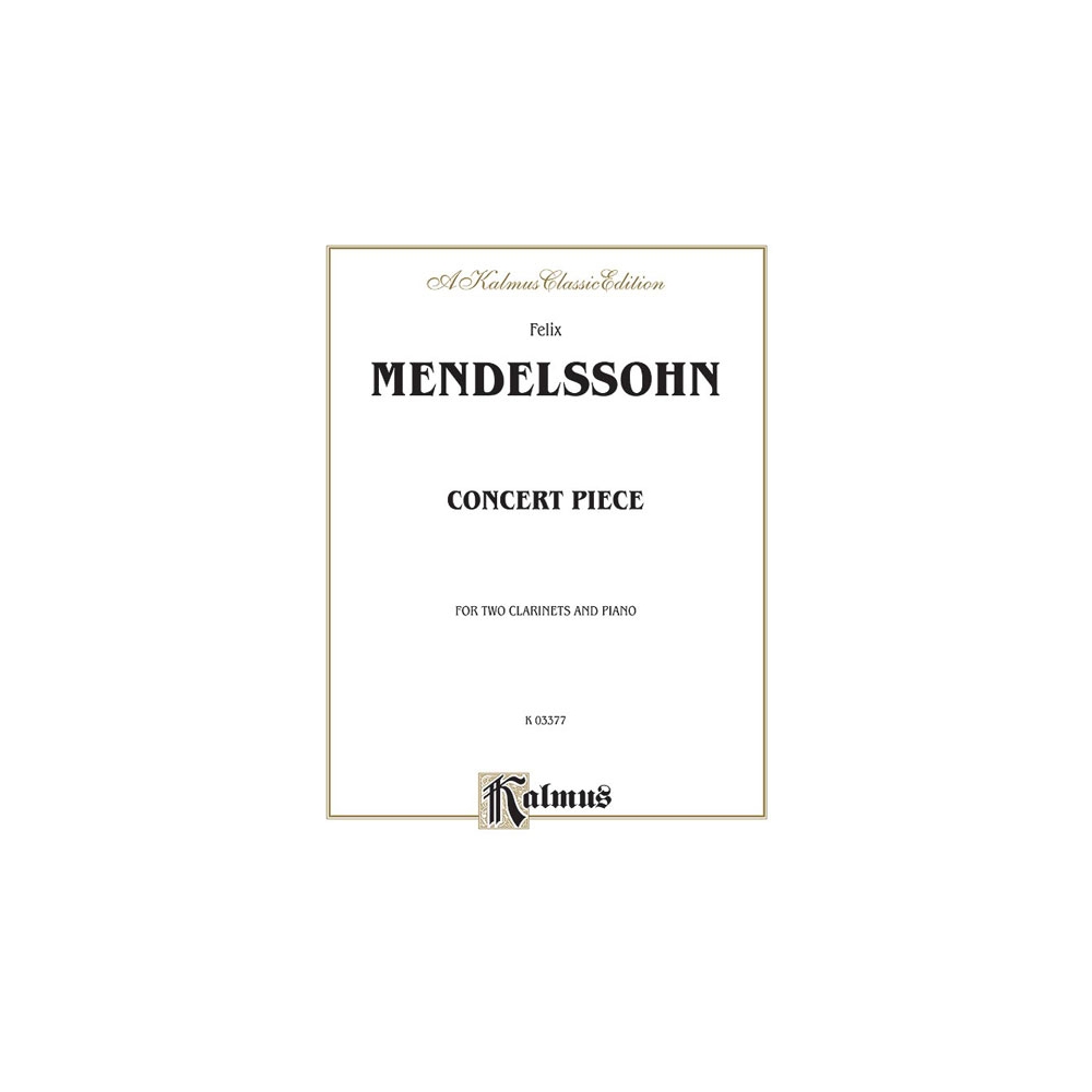 Bartholdy, Felix Mendelssohn - Concert Piece