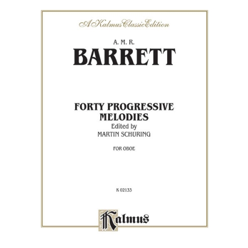Barret, Apollon-Marie-Rose - Forty Progressive Studies