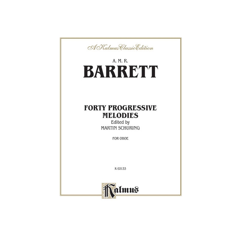 Barret, Apollon-Marie-Rose - Forty Progressive Studies