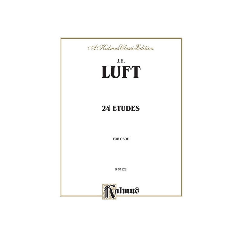 Luft, Johann Heinrich - Twenty-four Studies