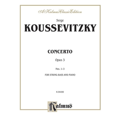 Concerto, Opus 3 Nos. 1-3