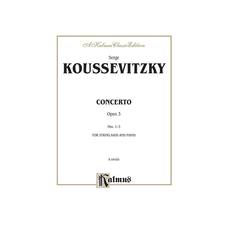 Concerto, Opus 3 Nos. 1-3