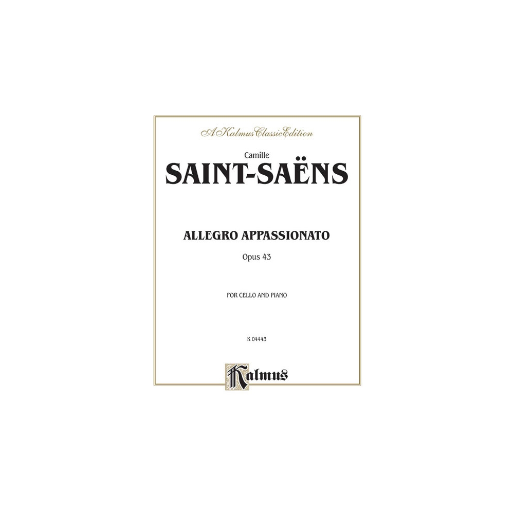 Saint-Saëns, Camille - Allegro Appassionato, Op. 43