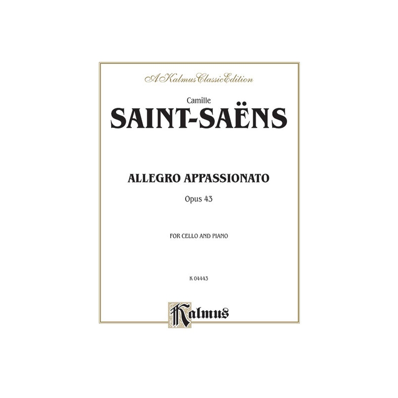Saint-Saëns, Camille - Allegro Appassionato, Op. 43
