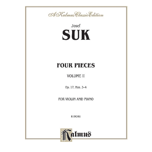 Suk, Josef - Four Pieces,...
