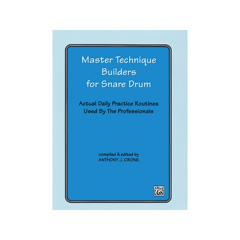 Master Technique Builders for Snare Drum