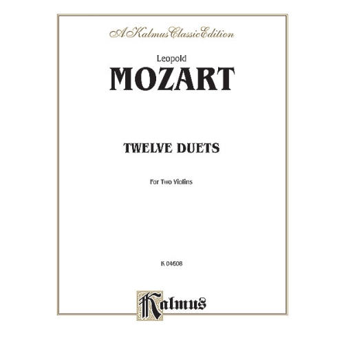 Mozart, Leopold - Twelve Duets