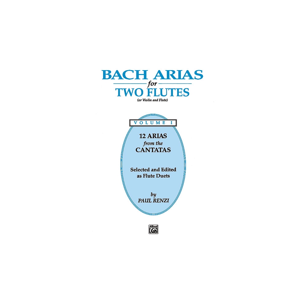 Bach Arias for Two Flutes, Volume I