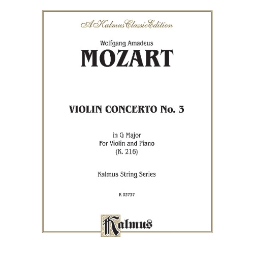 Violin Concerto No. 3 in G Major, K. 216