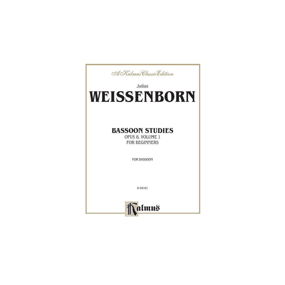 Bassoon Studies for Beginners, Opus 8