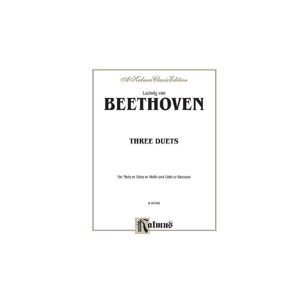 Beethoven, Ludwig - Three Duets