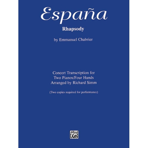 Chabrier, Emmanuel - España...