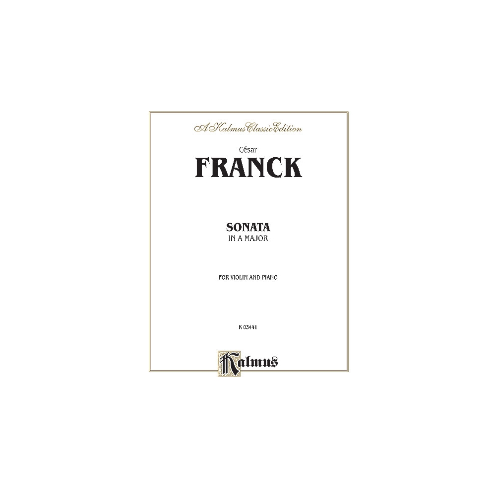 Franck, César - Sonata in A Major