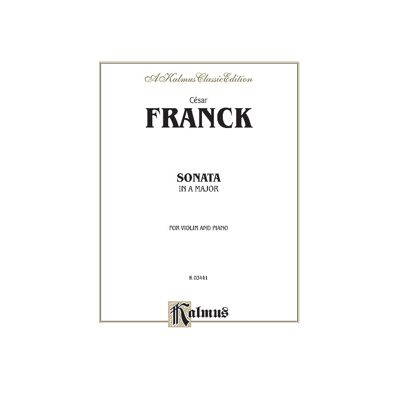 Franck, César - Sonata in A Major