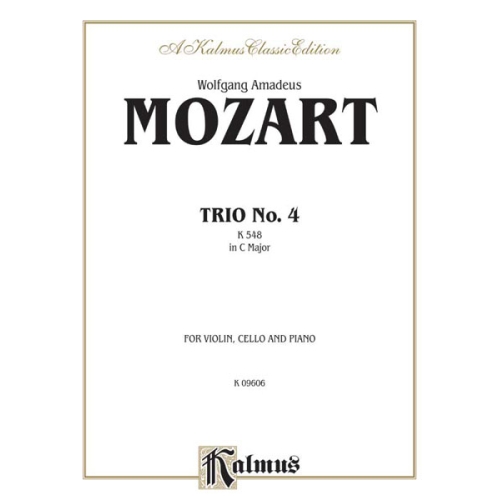 Trio No. 4 in C Major, K. 548