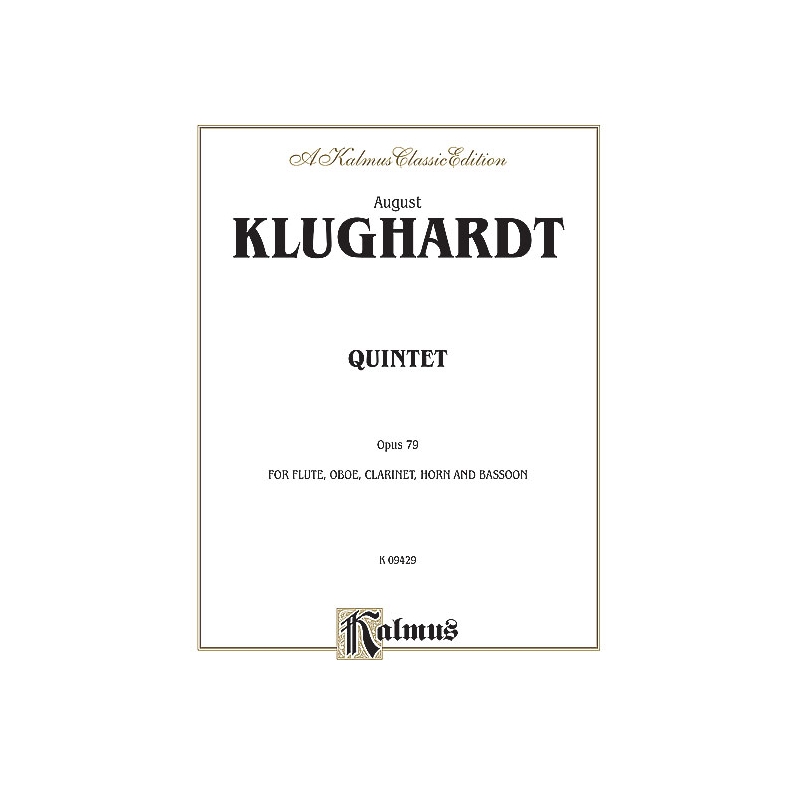 Klughardt, August - Quintet, Op. 79
