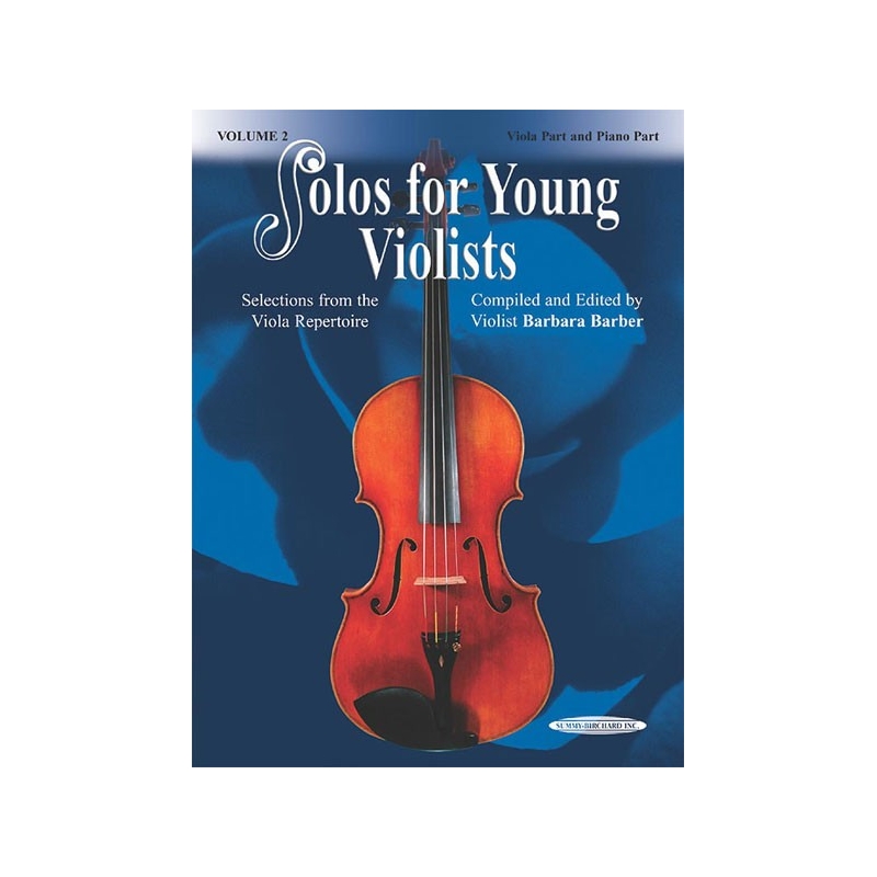 Solos for Young Violists Viola Part and Piano Acc., Volume 2