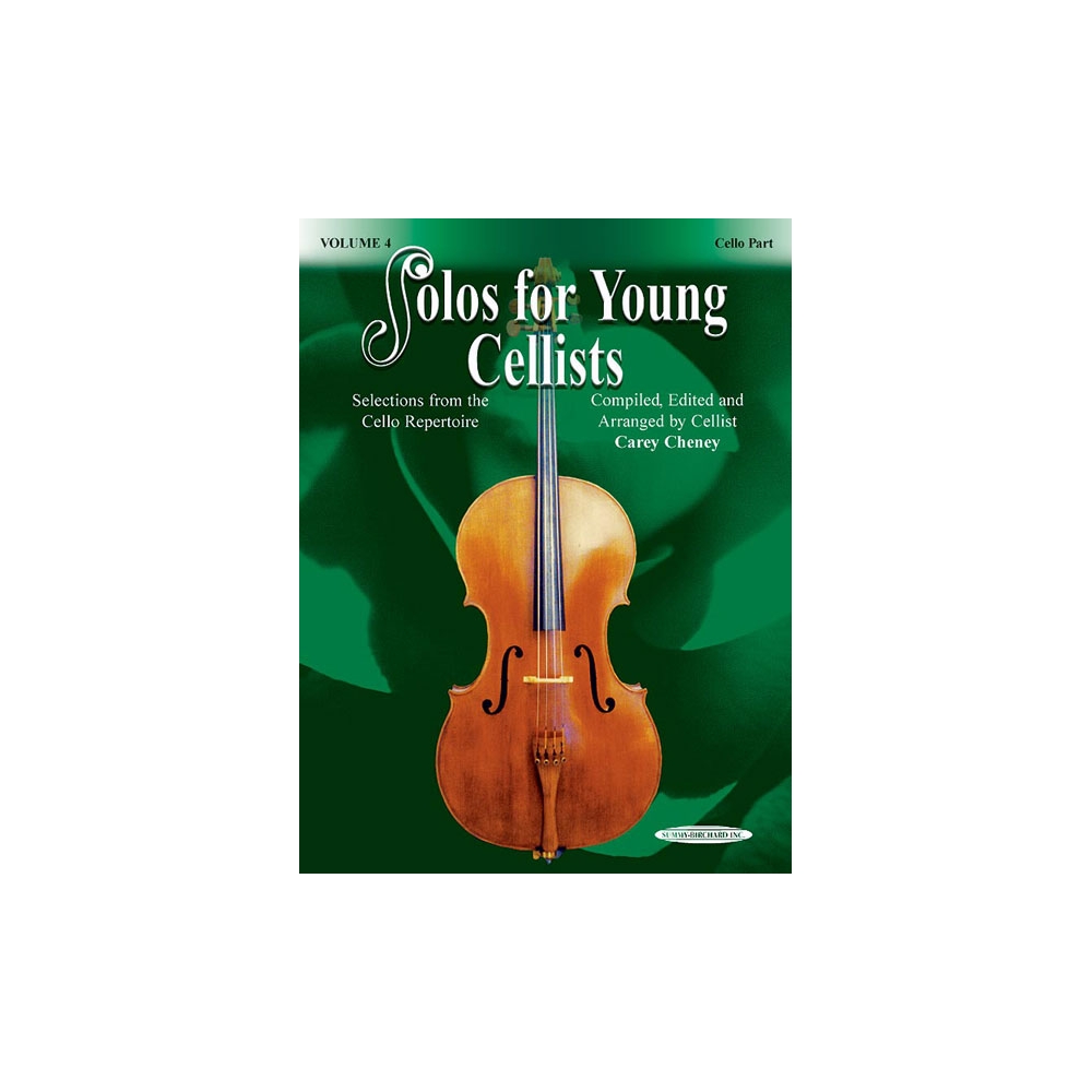 Solos for Young Cellists Cello Part and Piano Acc., Volume 4