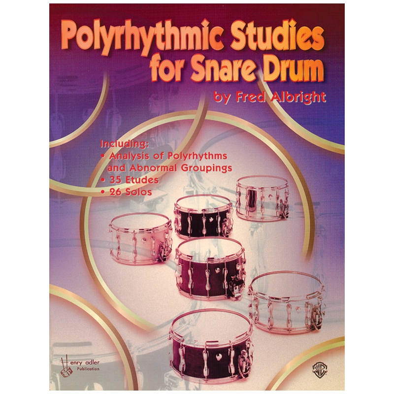 Albright, Fred - Polyrhythmic Studies for Snare Drum