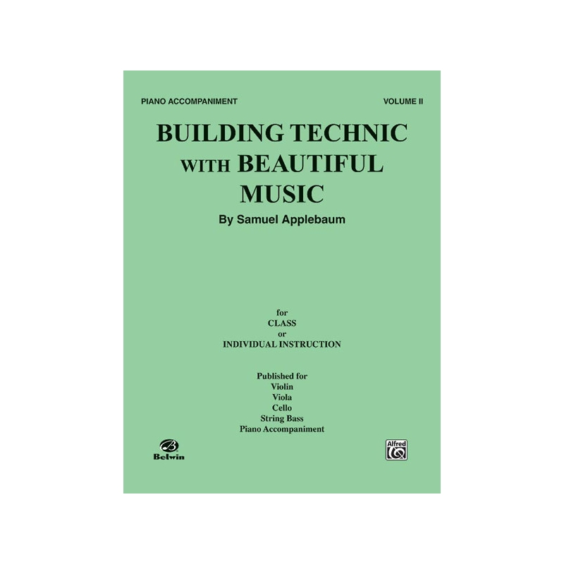 Building Technic With Beautiful Music, Book II