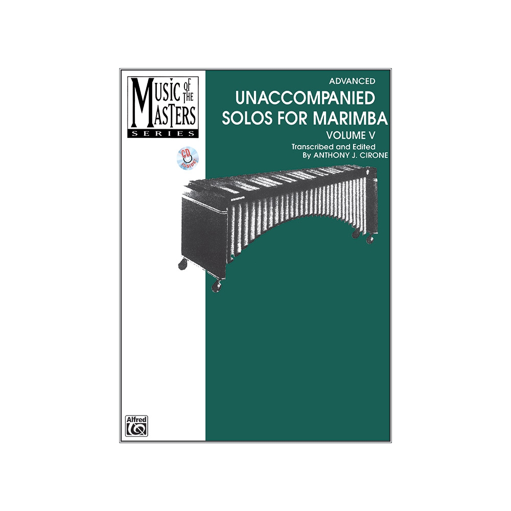 Music of the Masters, Volume V: Unaccompanied Solos for Marimba