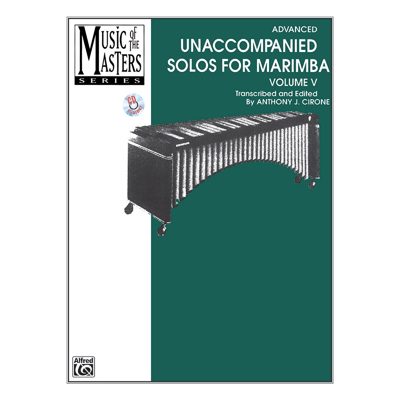 Music of the Masters, Volume V: Unaccompanied Solos for Marimba