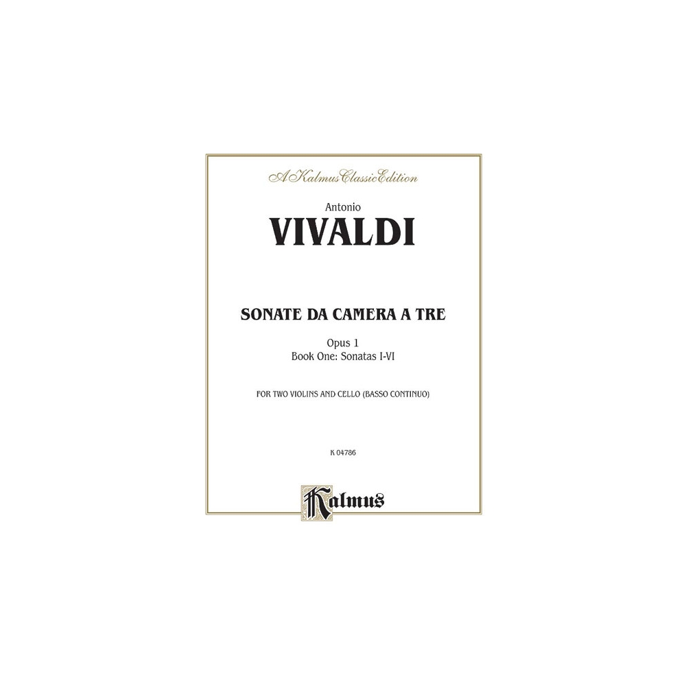 Vivaldi, Antonio - Sonatas da Camera a Tre, Op. 1 (Vol. I, Nos. 1-6)