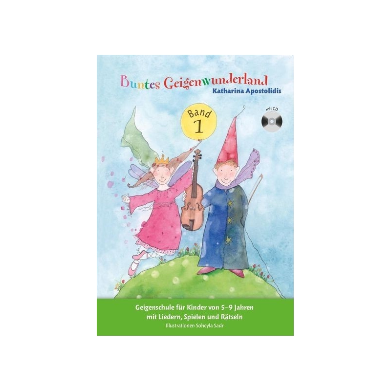 Apostolidis, Katharina - Buntes Geigenwunderland Band 1