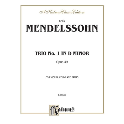 Trio in D Minor, Opus 49