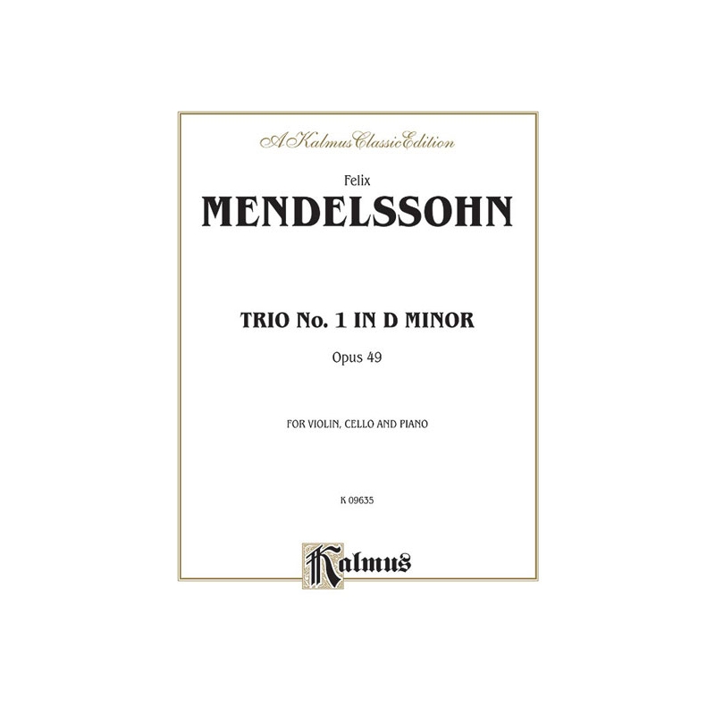 Trio in D Minor, Opus 49