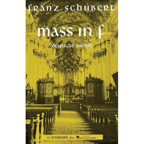Schubert, Franz - Mass in F...