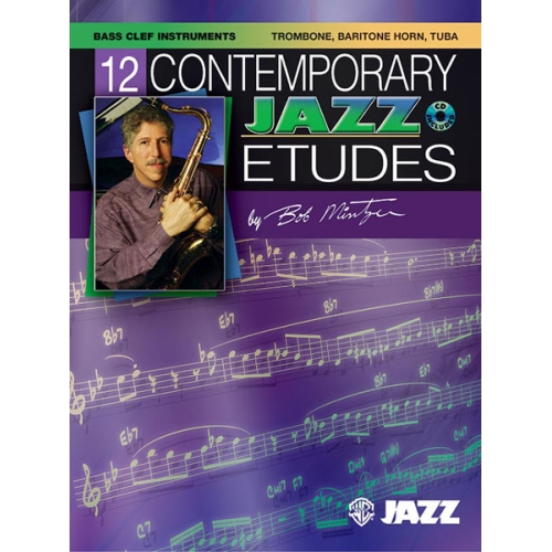 Mintzer, Bob - 12 Contemporary Jazz Etudes - BC Instr