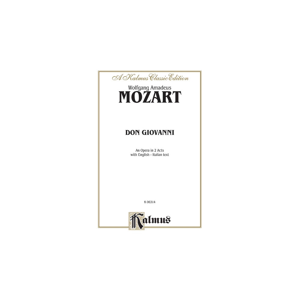 Mozart, Wolfgang Amadeus - Don Giovanni