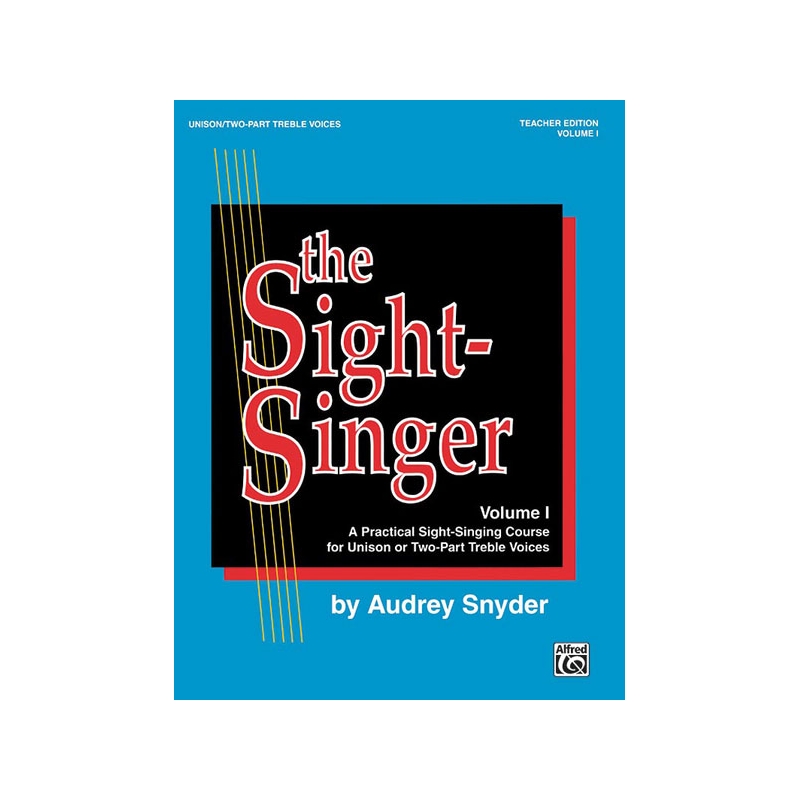 Snyder, Audrey - The Sight-Singer, Volume I