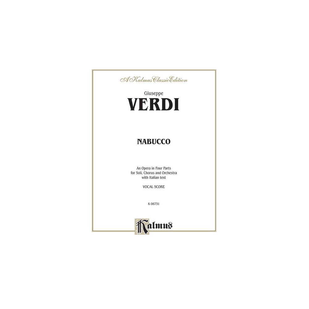 Verdi, Giuseppe - Nabucco