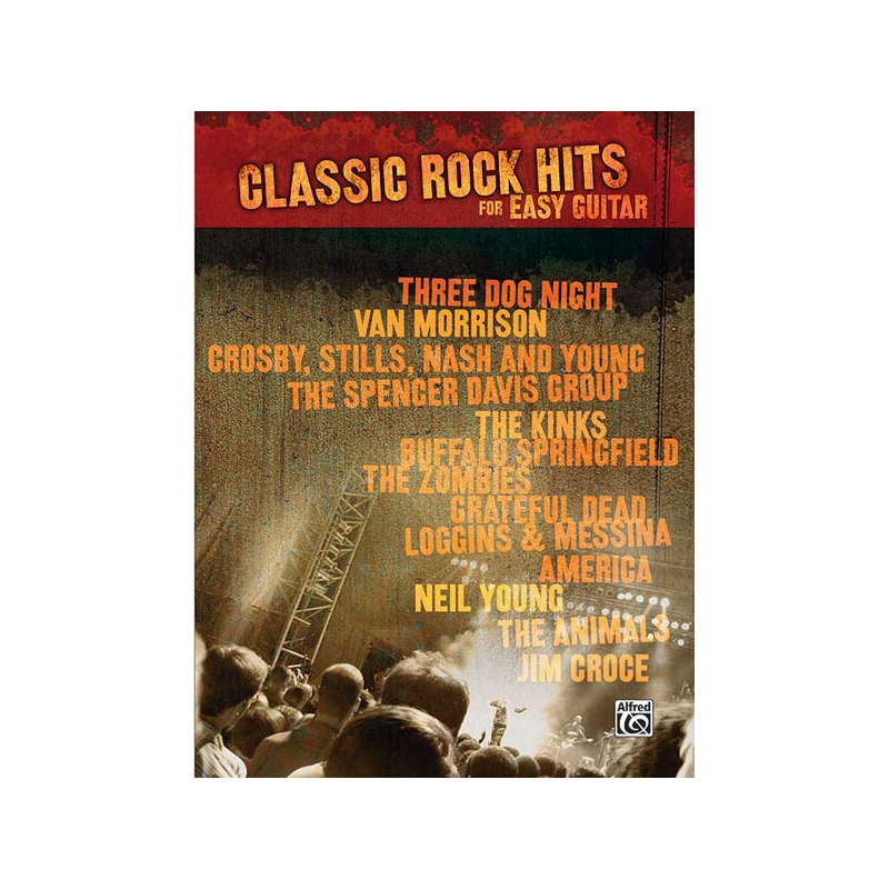 Classic Rock Hits for Easy Guitar
