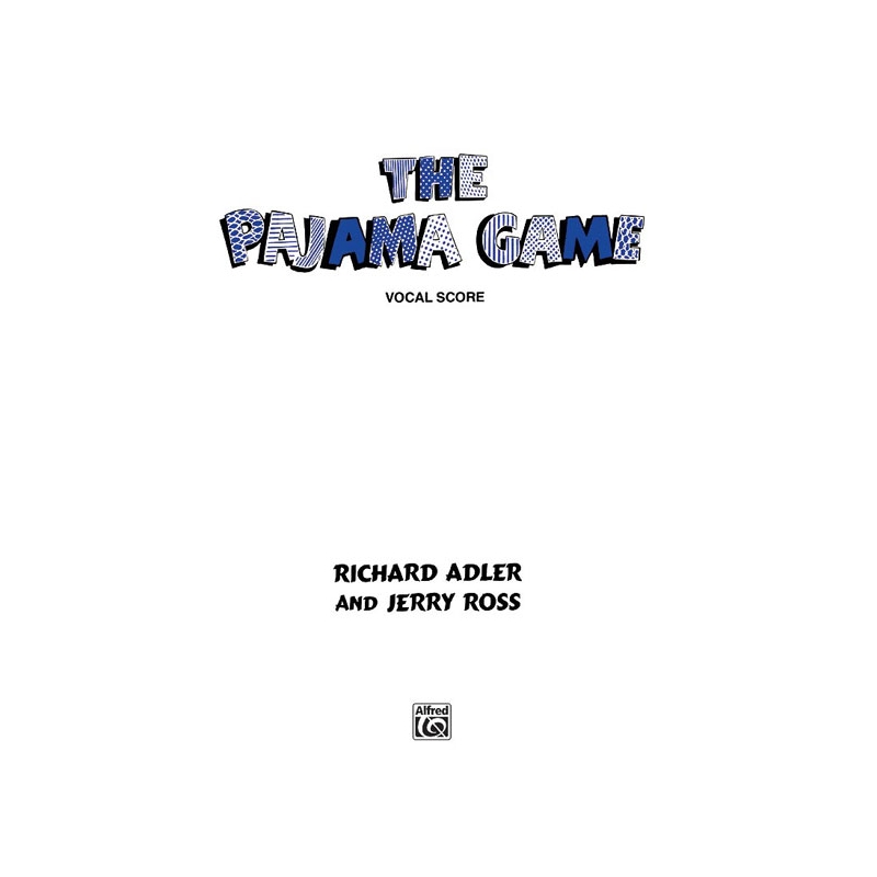 Adler & Ross - The Pajama Game