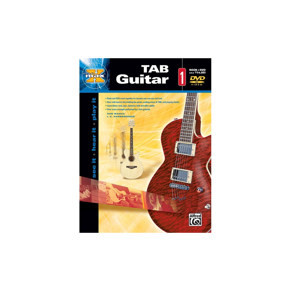 Manus & Harnsberger - Alfred's MAX TAB Guitar 1