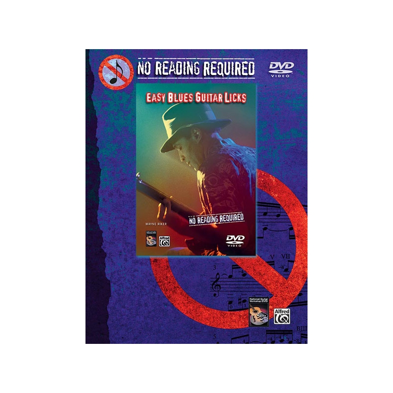 Riker, Wayne - No Reading Required: Easy Blues Guitar Licks