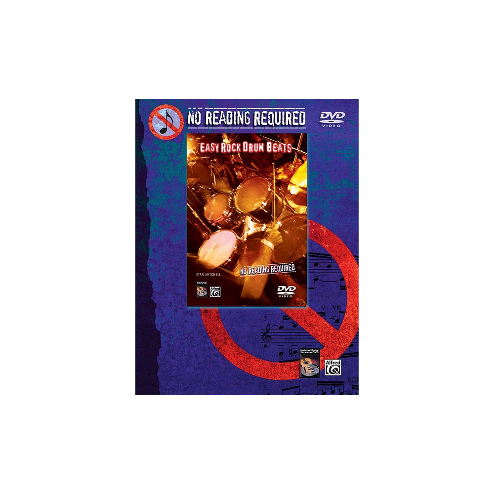 Mitchell, Stan - No Reading Required: Easy Rock Drum Beats
