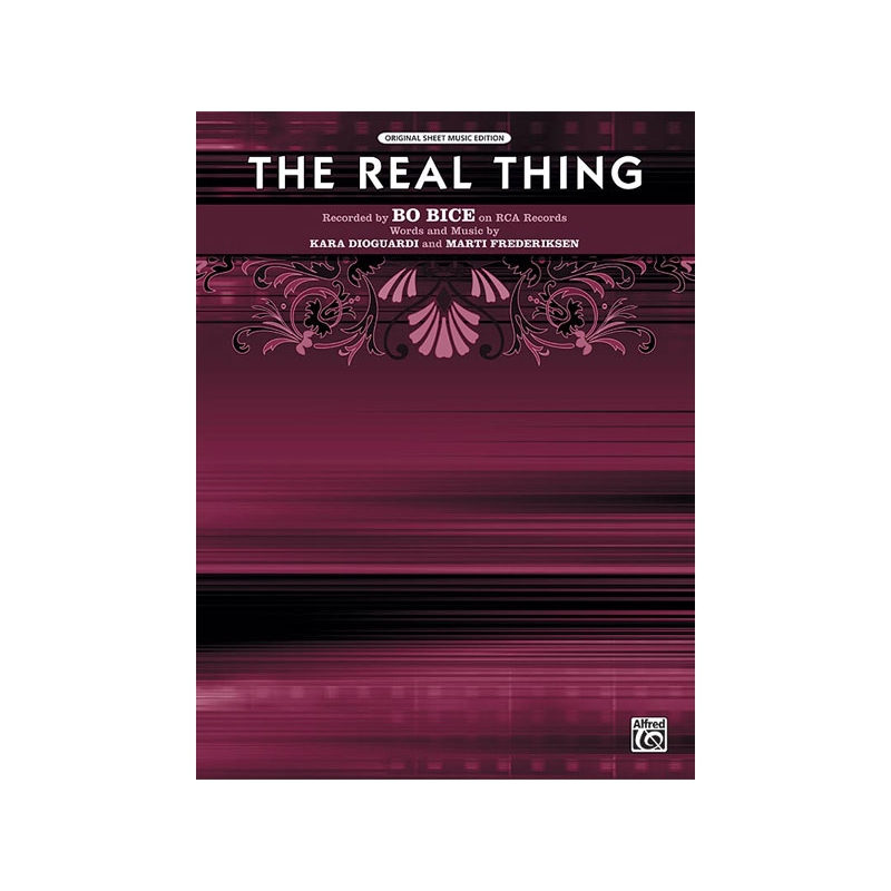 Bice, Bo - The Real Thing - Pvg