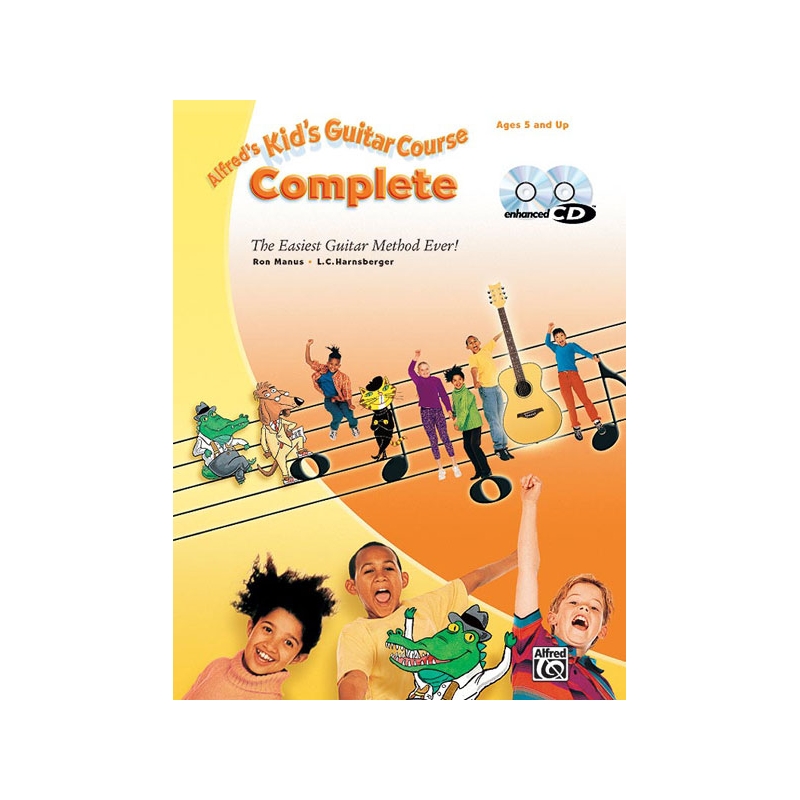 Manus & Harnsberger - Alfred's Kid's Guitar Course Complete