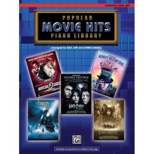 Popular Piano Library: Movie Hits, Level 1