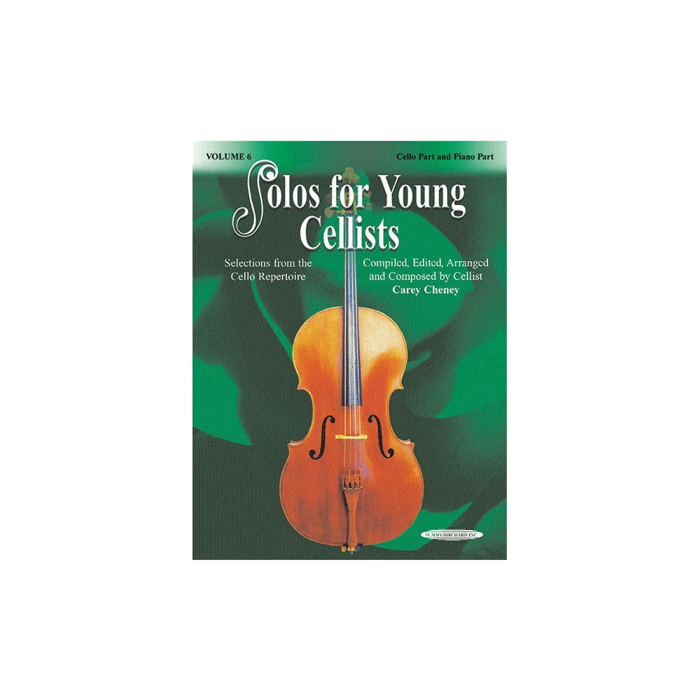 Solos for Young Cellists Cello Part and Piano Acc., Volume 6