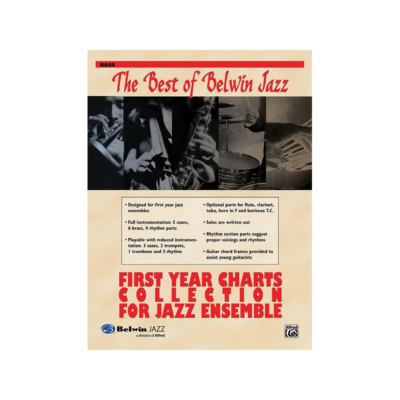 Best of Belwin Jazz: First Year Charts Collection for Jazz Ensemble