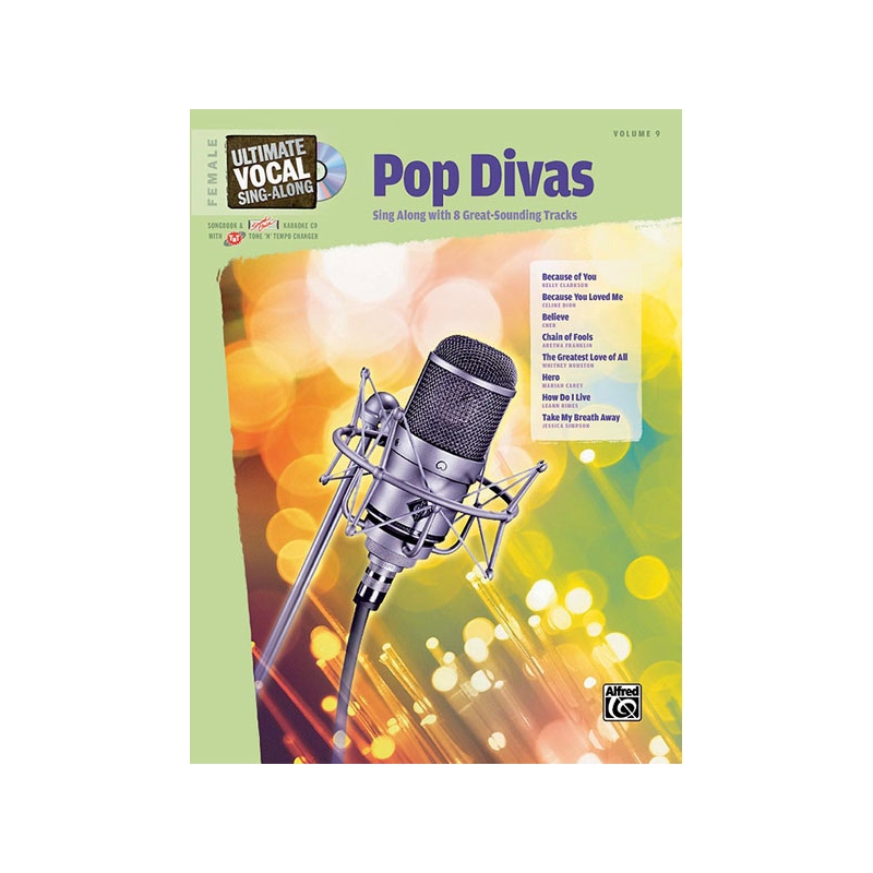 Ultimate Vocal Sing-Along: Pop Divas (Female Voice)