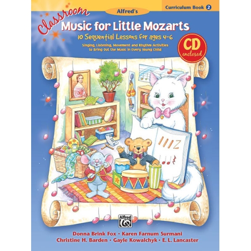 Classroom Music for Little Mozarts: Curriculum Book 2 & CD