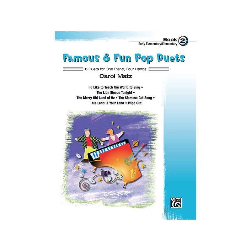 Famous & Fun Pop Duets, Book 2
