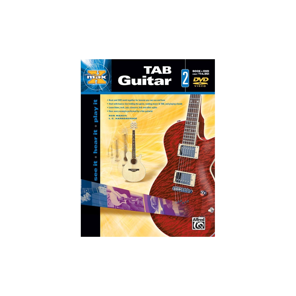 Manus & Harnsberger - Alfred's MAX TAB Guitar 2